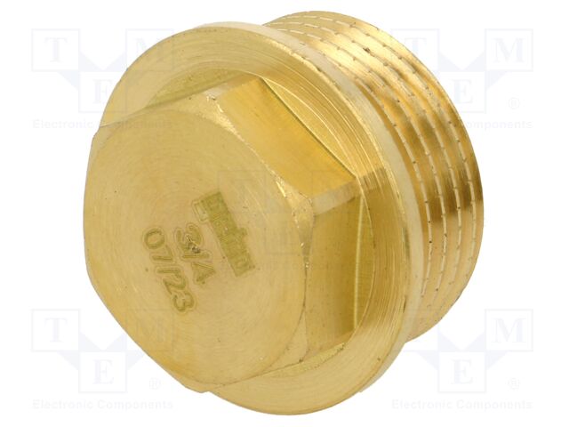 With flange; max.6bar@<90°C,max.16bar@10°C÷30°C; brass CW617N