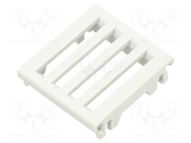 Security guard; with vent hole; cases; light grey; W: 25mm
