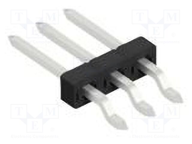 Connector: pin strips; pin header; male; PIN: 3; 2mm; SMT; 1x3; 100V