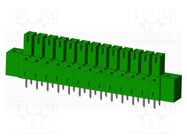 Connector: pluggable terminal block; socket; female; straight