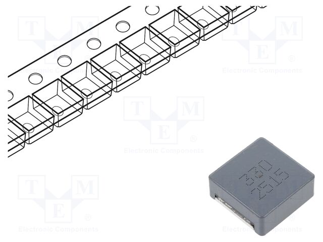 Inductor: wire; SMD; 33uH; ±20%; 17.6x16.9x6.7mm