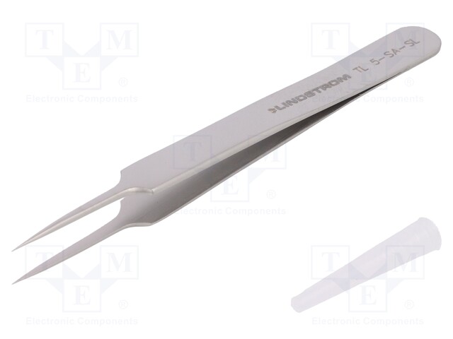 Tweezers; 110mm; SMD; Blades: straight,narrow