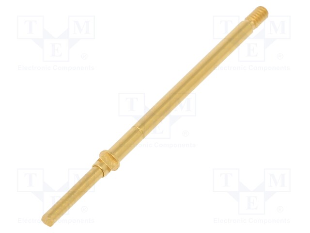 Test probe; Operational spring compression: 4mm; 5A; Ø: 1.3mm