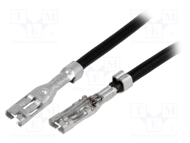 Contact; female; 16AWG; SABRE; tinned; Contacts ph: 7.5mm; Len: 0.3m