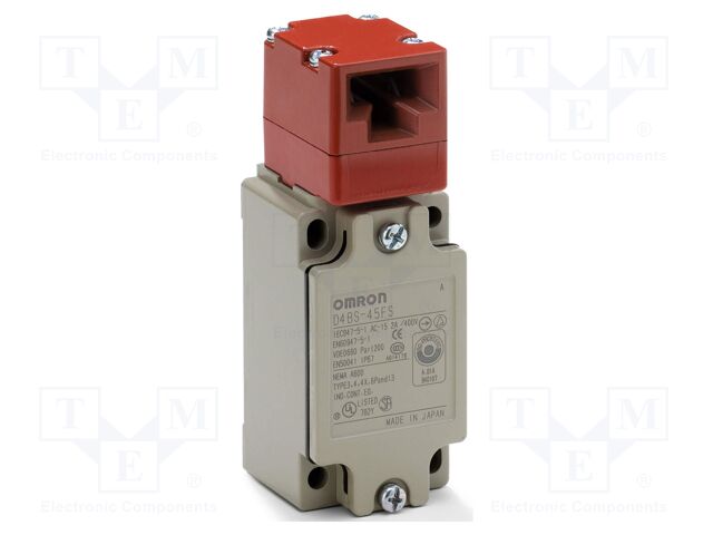 Safety switch: key operated; D4BS; NC + NO; Features: no key; IP67