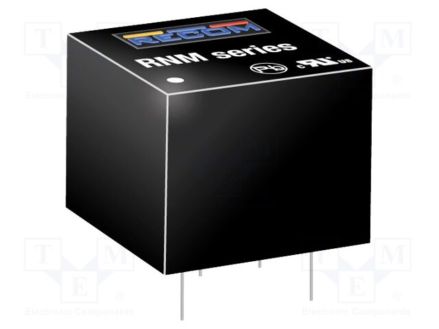 Converter: DC/DC; 1W; Uin: 10.8÷13.2V; Uout: 5VDC; Iout: 200mA; DIP6
