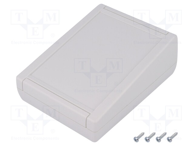 Enclosure: desktop; TEKMAR; X: 100mm; Y: 130mm; Z: 50mm; ABS