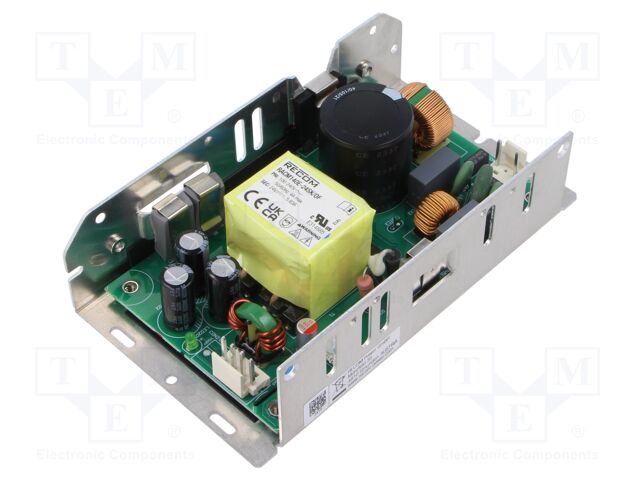 Power supply: switched-mode; open; 140W; 80÷264VAC; OUT: 1; 24VDC