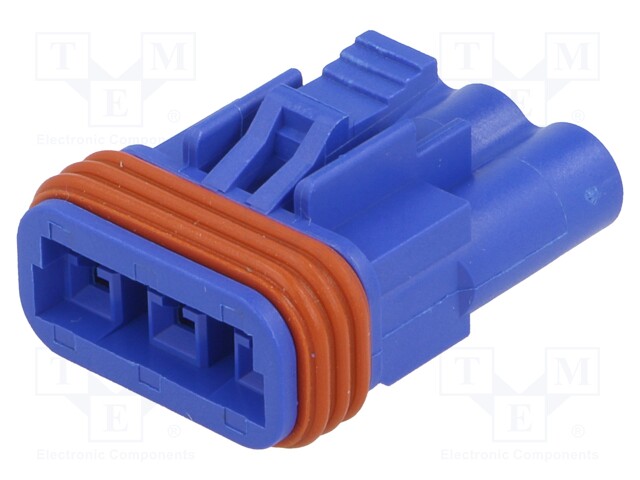 Connector: wire-wire/PCB; 570,E-Seal; plug; female; PIN: 3; IP67