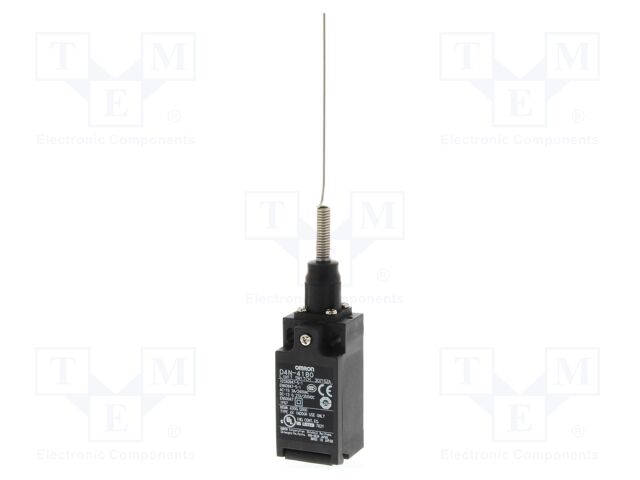 Limit switch; plunger on spring loaded element; 10A; max.240VAC