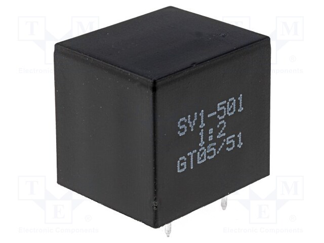 Transformer: low frequency; Rpri.wind: 4.6Ω; Rsec.winding: 30Ω