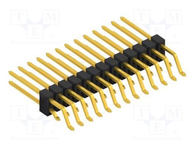 Connector: pin strips; pin header; male; PIN: 26; 2.54mm; SMT; 2x13
