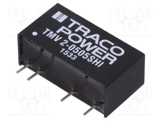 Converter: DC/DC; 2W; Uin: 4.5÷5.5V; Uout: 5VDC; Iout: 400mA; SIP7