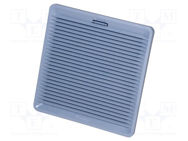 Fan: AC; axial; 230VAC; 195÷295m3/h; 56dBA; ball; IP54; grey