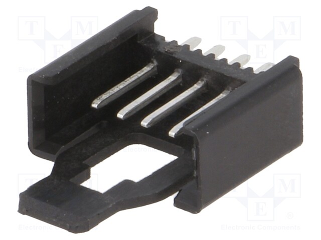Socket; wire-board; male; Minimodul; 2.5mm; PIN: 5; THT; on PCBs; 5A