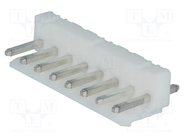 Socket; wire-board; male; NS39; 3.96mm; PIN: 8; THT; 250V; 7A; tinned