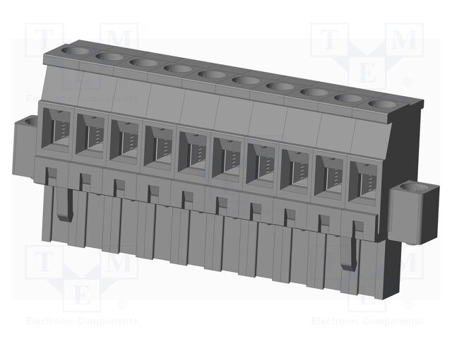 Connector: pluggable terminal block; plug; female; angled 90°