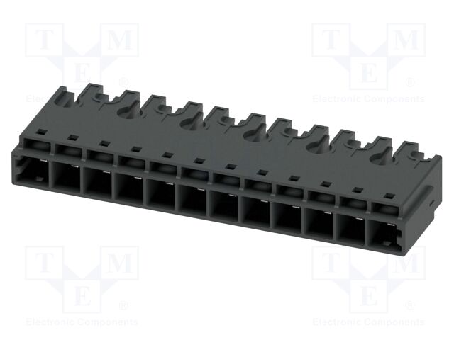 PCB headers, nominal cross section: 4 mm2, color: black, nom