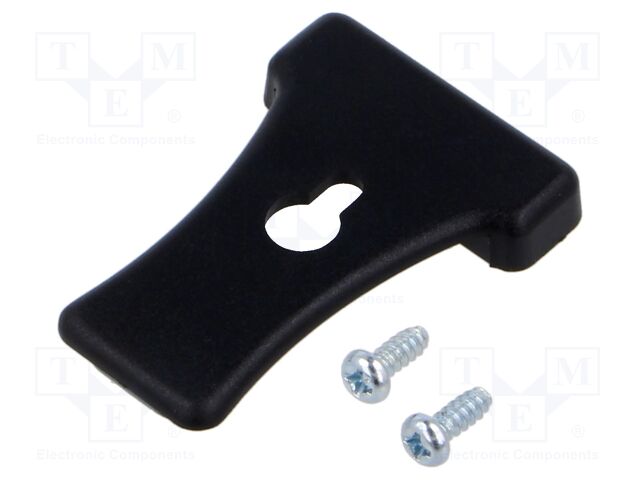 Clip; W: 32mm; L: 51mm; black; Thk: 6mm