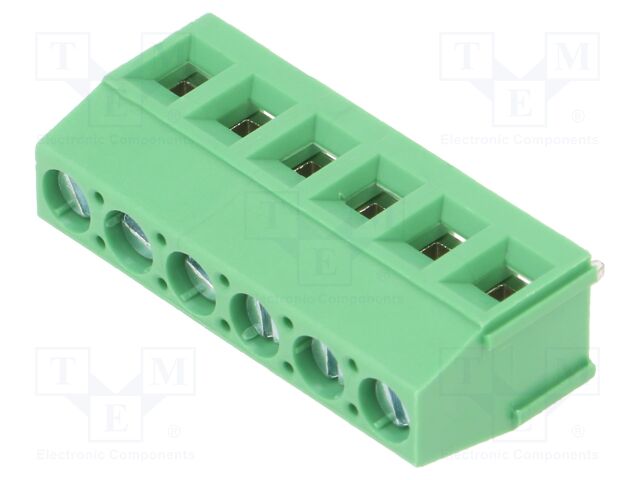 Connector: PCB terminal block; terminal; Plating: tinned; on PCBs