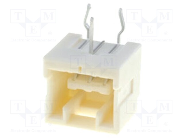 Socket; wire-board; male; CLIK-Mate; 1.5mm; PIN: 3; THT; 2A; tinned