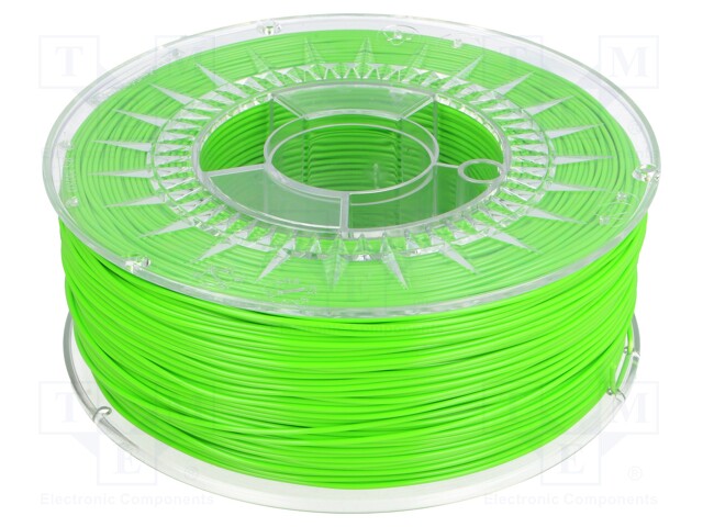 Filament: ABS+; 1.75mm; green (light); Printing temp: 230÷240°C