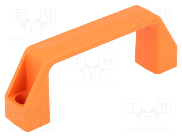 Handle; Mat: technopolymer (PA); orange; H: 38mm; L: 109mm; W: 21mm