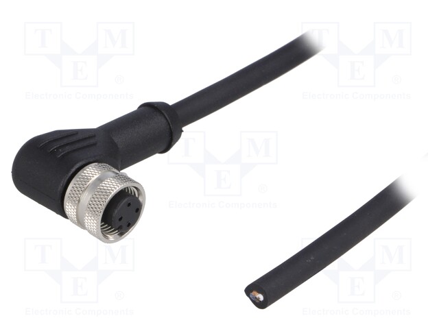 Plug; M12; PIN: 4; female; A code-DeviceNet / CANopen; IP65/IP67
