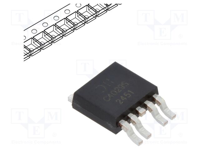 Dual MOSFET, Complementary N and P Channel, 40 V, 8.3 A, 0.015 ohm, TO-252, Surface Mount