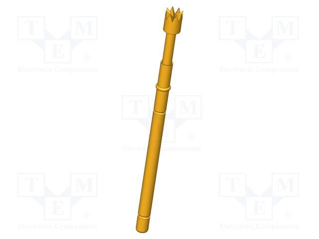 Test needle; Operational spring compression: 4mm; 5A; Ø: 2.3mm