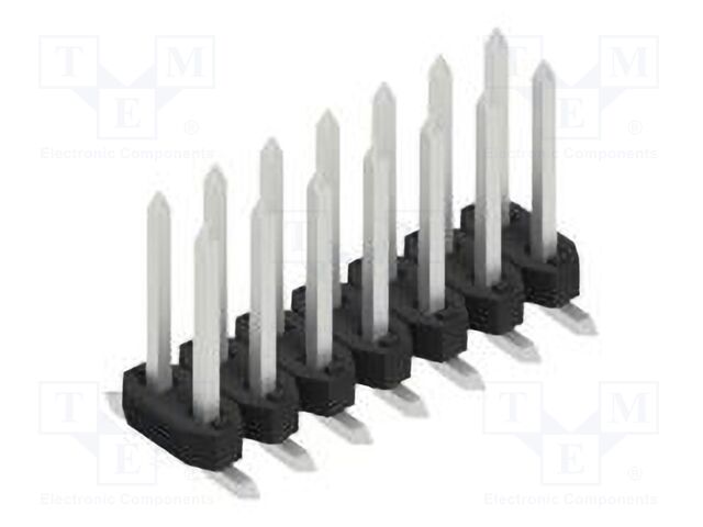 Connector: pin strips; pin header; male; PIN: 14; 2mm; SMT; 2x7; 100V