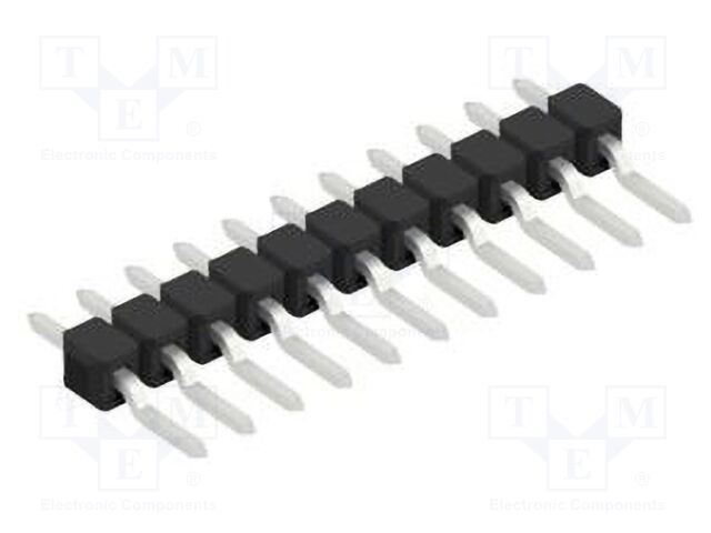 Connector: pin strips; pin header; male; PIN: 11; 2.54mm; SMT; 1x11