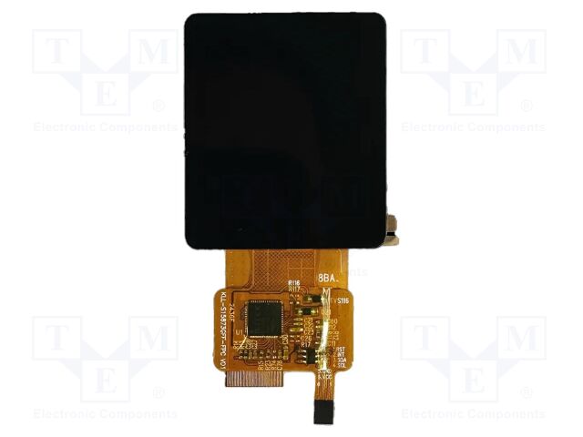 Display: TFT; 1.54"; 240x240; Illumin: LED; 8MBFLASH; 500cd/m2