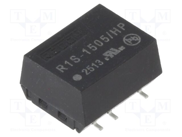 Converter: DC/DC; 1W; Uin: 13.5÷16.5V; Uout: 5VDC; Iout: 200mA; SMD