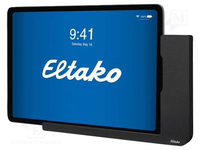 Docking station; wall mount; intelligent house,iPad; black