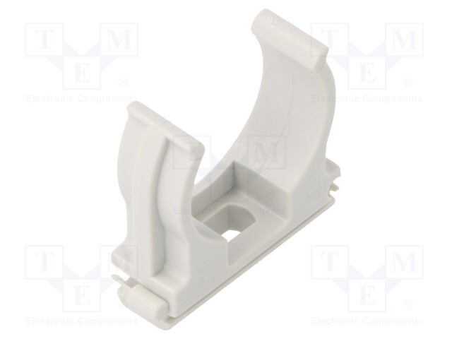 Bracket; ABS; Application: for braids; Colour: light grey