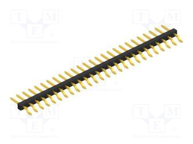 Connector: pin strips; pin header; male; PIN: 26; 2mm; SMT; 1x26