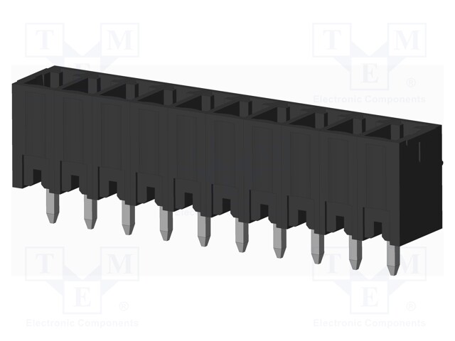 Connector: pluggable terminal block; socket; male; on PCBs