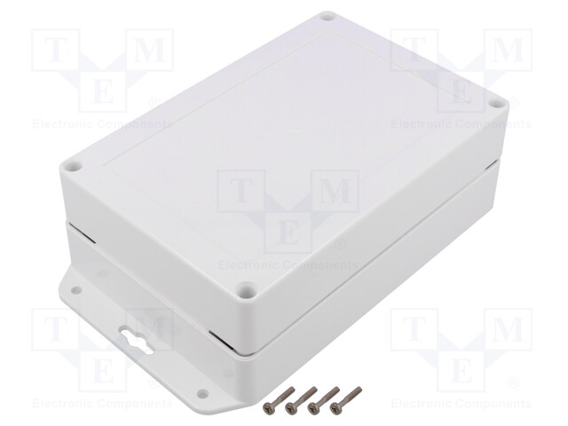 Enclosure: multipurpose; X: 120mm; Y: 80mm; Z: 45mm; ZP; ASA; white