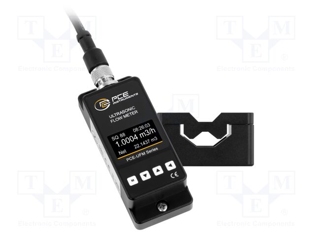 Meter: flow analyzer; OLED; ±5m/s; Meas.accur: ±2%; RS485; IP54