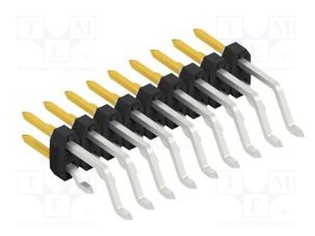 Connector: pin strips; pin header; male; PIN: 18; 2mm; SMT; 2x9; 100V