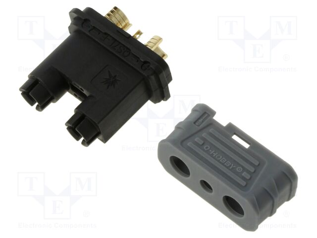 Connector: DC supply; QS; polyamide; Mech.durability: 3000cycles