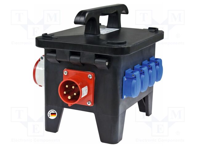 Electric switchboard; Sockets: 6; 16A