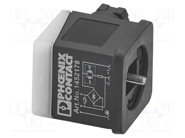 Connector: valve connector; plug; form A; female; PIN: 5; IP65; M16
