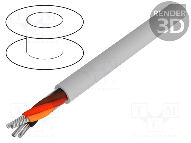 Wire; stranded; Cu; Pro-Tekt™,UL AWM 10002,UL AWM 2464; 4x22AWG