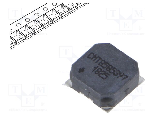 Sound transducer: electromagnetic signaller; SMD; 2.73kHz; 80mA