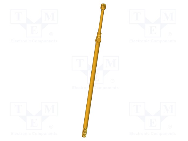 Needle-like test probe; Operational spring compression: 4.3mm