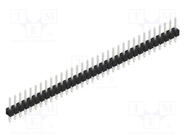 Connector: pin strips; pin header; male; PIN: 33; 2.54mm; THT; 1x33