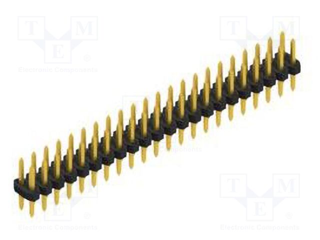 Connector: pin strips; pin header; male; PIN: 44; 2mm; THT; 2x22