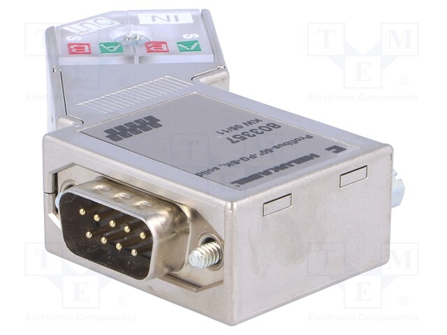 D-Sub; PIN: 9; solid wire,SK/FC cable; angled 45°; IDC; for cable